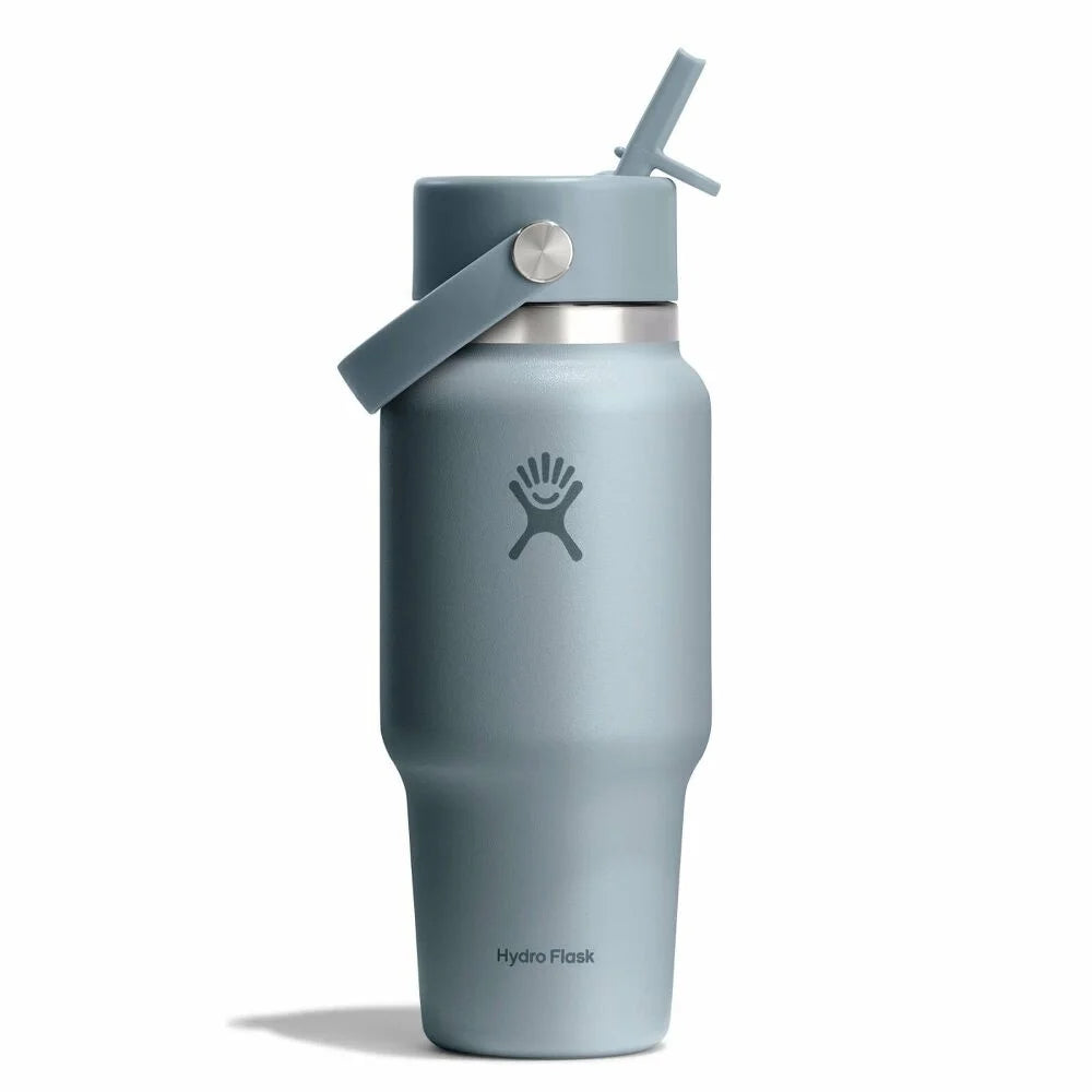 24 oz Travel Bottle with Flex Straw Cap