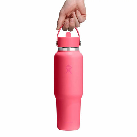 40 oz Travel Bottle with Flex Straw Cap