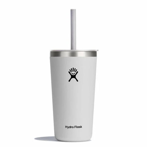 20 oz All Around™ Tumbler with Straw Lid - White