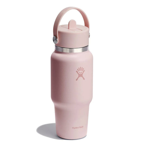 24 oz Travel Bottle with Flex Straw Cap